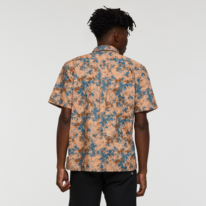 Estival Button Up Shirt - Print - Men's - Galactic Lemongrass - US 1385