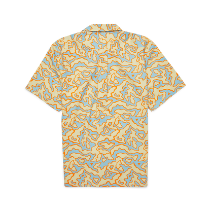 Estival Button Up Shirt - Print - Men's - Island Llama Grain - US 4767