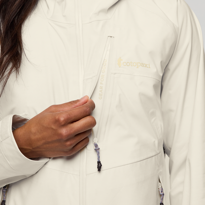 Impermeo 3L Hooded Shell Jacket - Women's - Cotopaxi Bone - US 3773