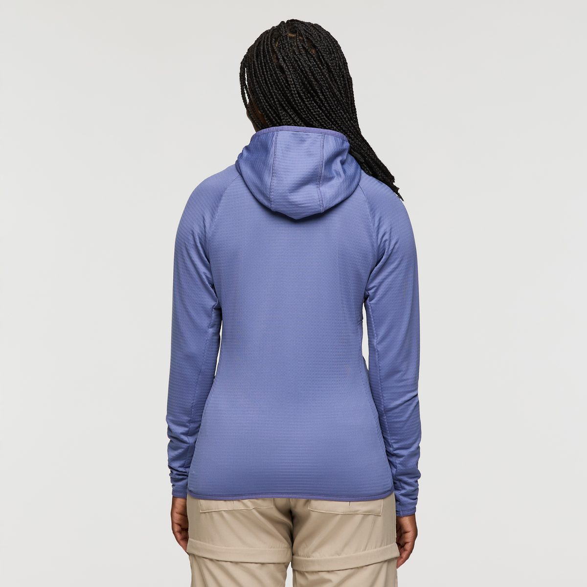 Otero Fleece Full-Zip Hooded Jacket - Women's - Blue Smoke - US 3074
