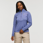 Otero Fleece Half-Zip Pullover - Women's - Blue Smoke - US 6970