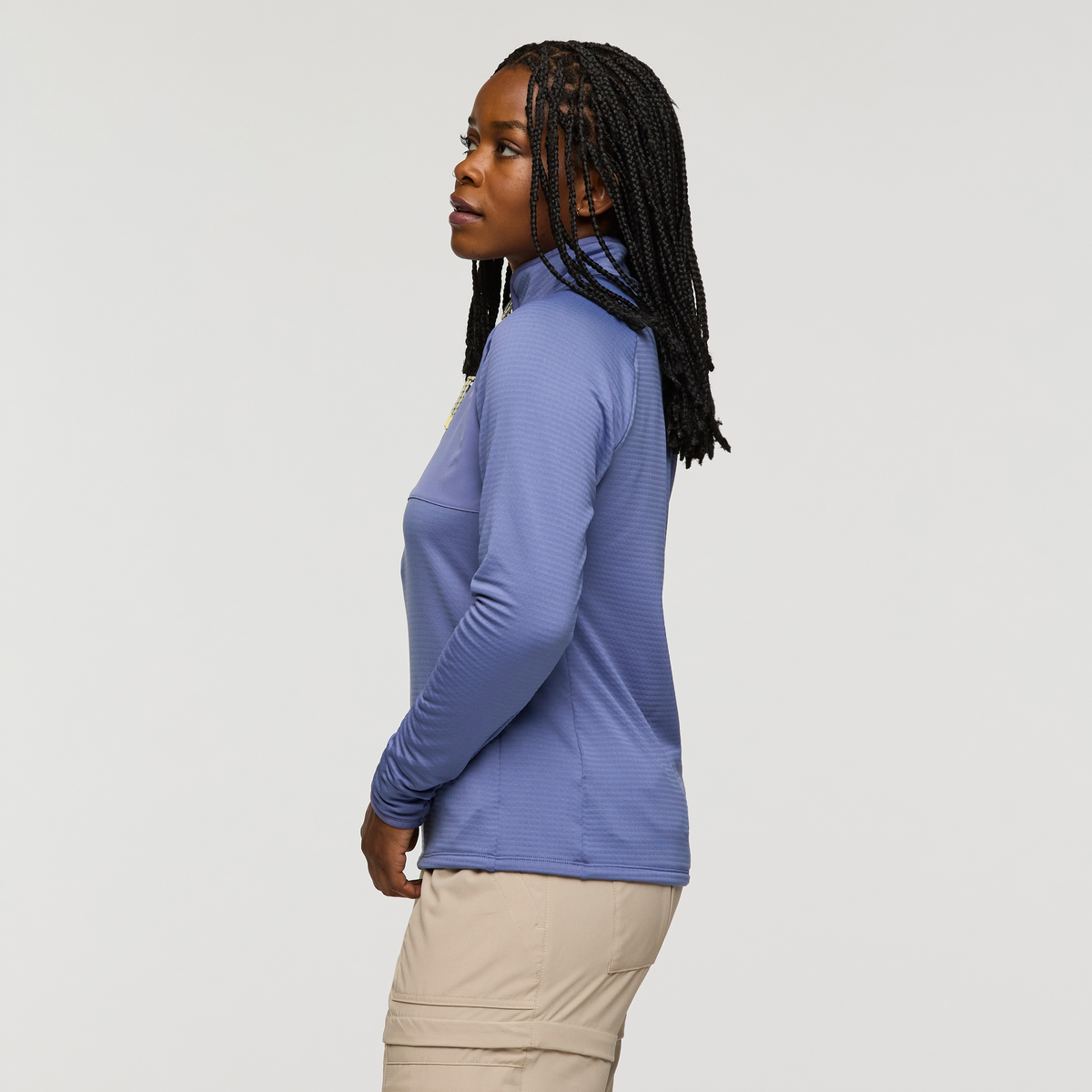 Otero Fleece Half-Zip Pullover - Women's - Blue Smoke - US 6970
