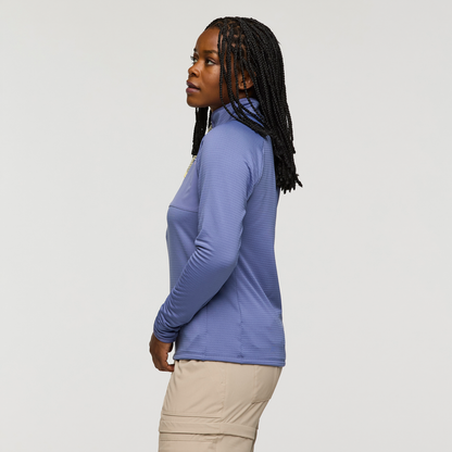 Otero Fleece Half-Zip Pullover - Women's - Blue Smoke - US 6970