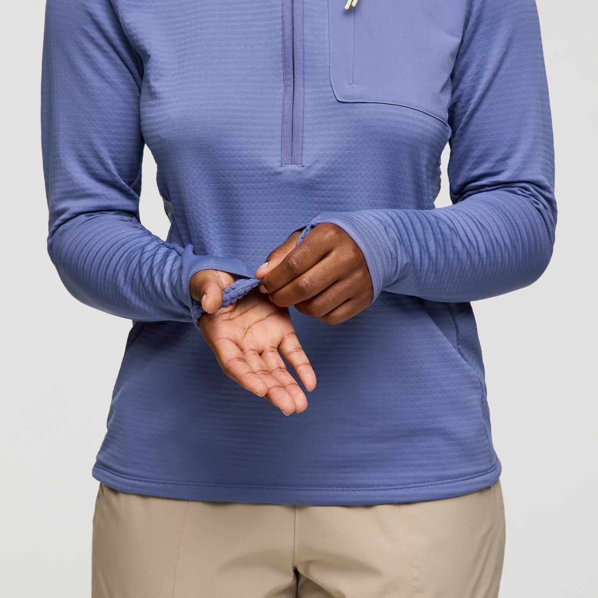 Otero Fleece Half-Zip Pullover - Women's - Blue Smoke - US 6970