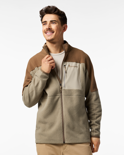 Abrazo Fleece Full-Zip Jacket - Men's - Dune/Stone - US 2366