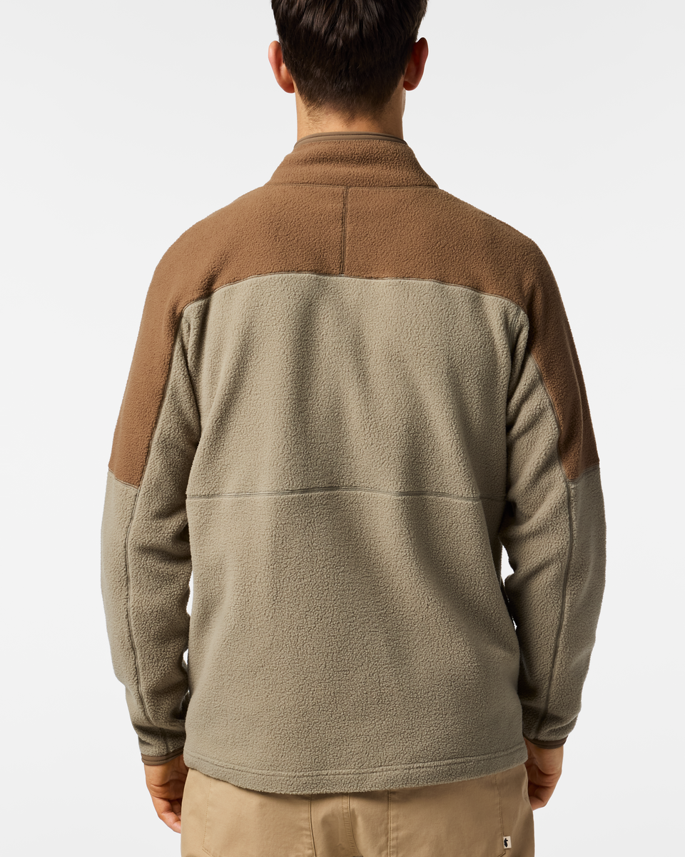 Abrazo Fleece Full-Zip Jacket - Men's - Dune/Stone - US 2366