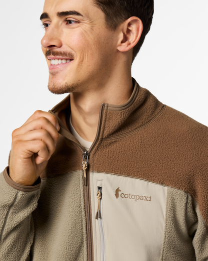 Abrazo Fleece Full-Zip Jacket - Men's - Dune/Stone - US 2366