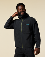 Cielo Rain Jacket - Men's - All Black - US 3588