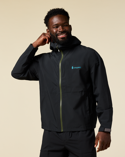 Cielo Rain Jacket - Men's - All Black - US 3588