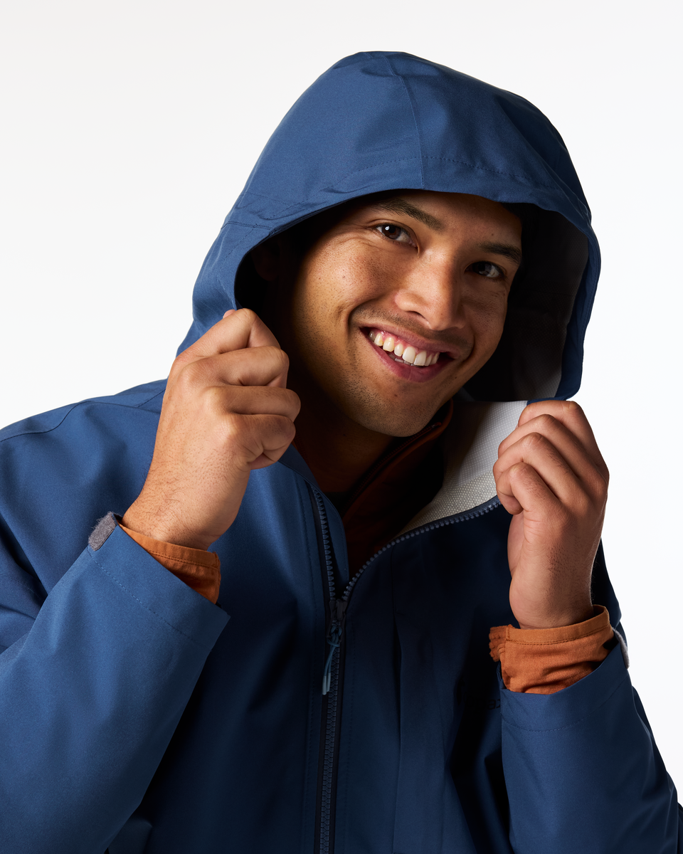 Cielo Rain Jacket - Men's - Deep Sea - US 8290