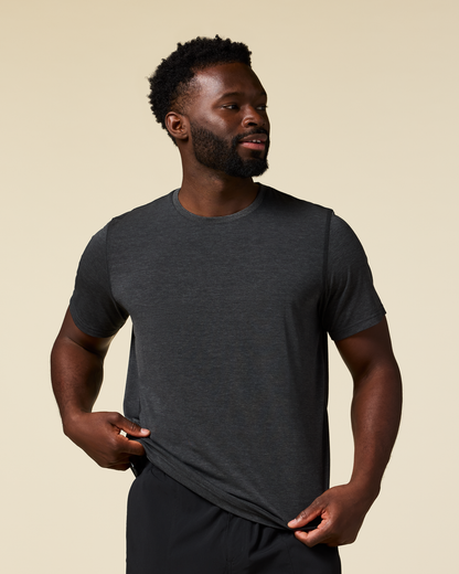 Empaca Crew T-Shirt - Men's - Heather Black - US 1820