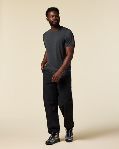 Empaca Crew T-Shirt - Men's - Heather Black - US 1820
