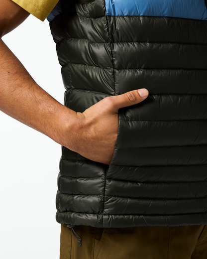 Fuego Down Vest - Men's - Woods Stripes - US 6918