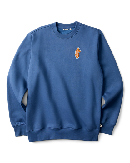 Lava Llama Crew Sweatshirt - Men's - Deep Sea - US 7389