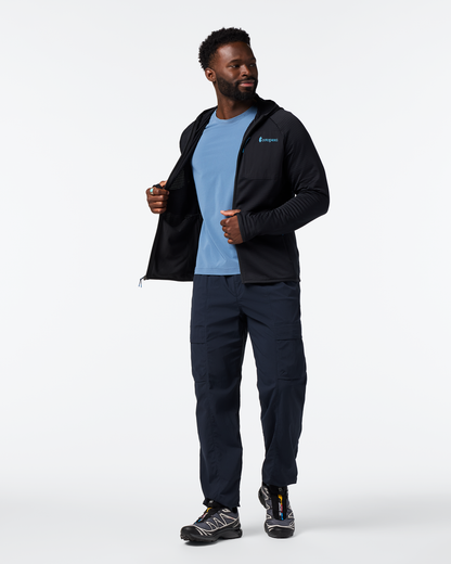 Otero Fleece Full-Zip Hooded Jacket - Men's - Cotopaxi Black - US 7425