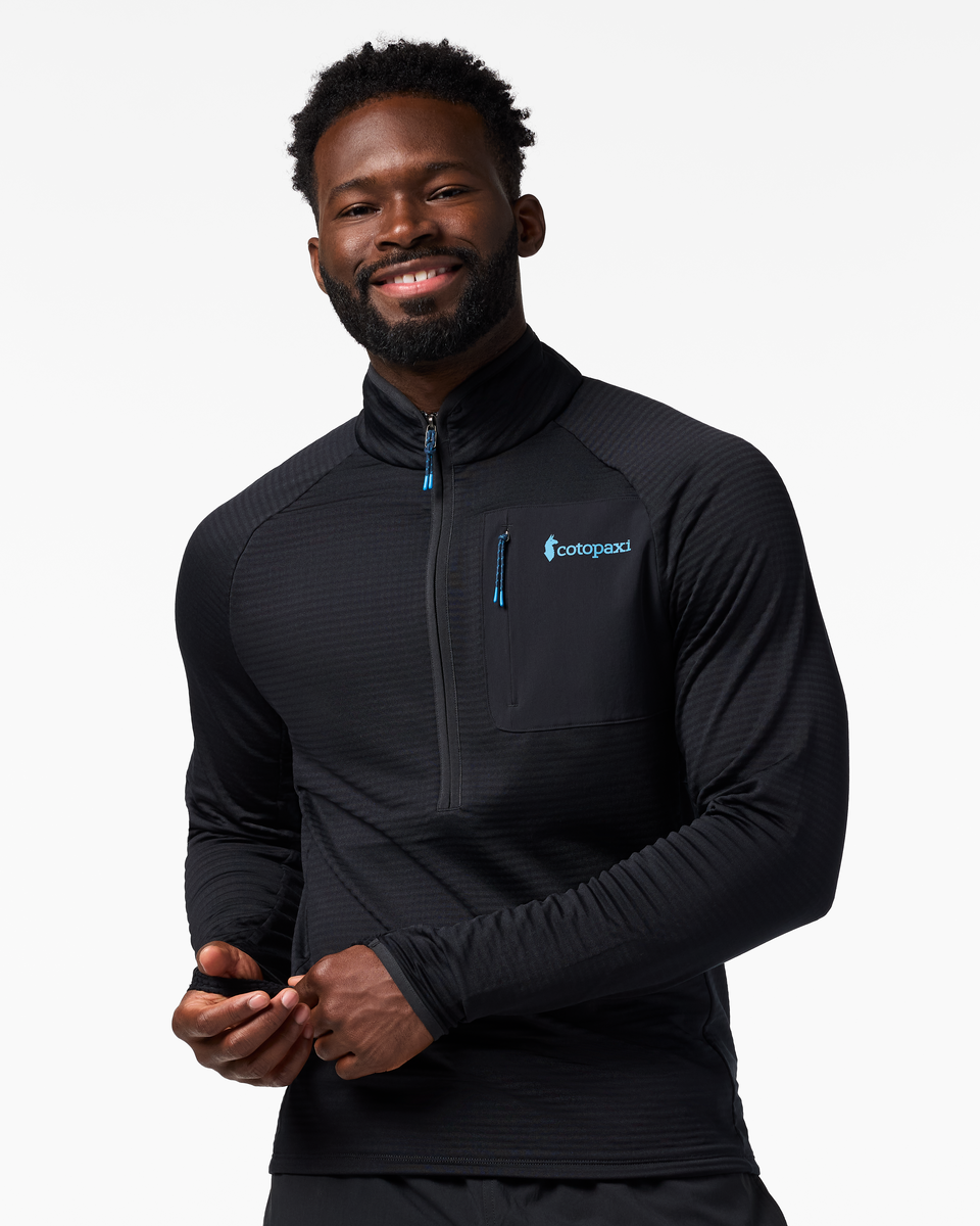 Otero Fleece Half-Zip Pullover - Men's - Cotopaxi Black - US 8246