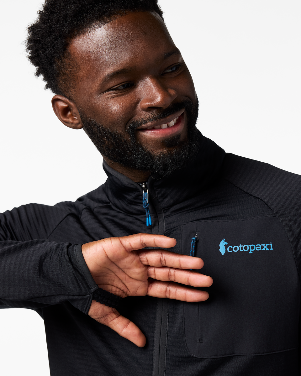 Otero Fleece Half-Zip Pullover - Men's - Cotopaxi Black - US 8246