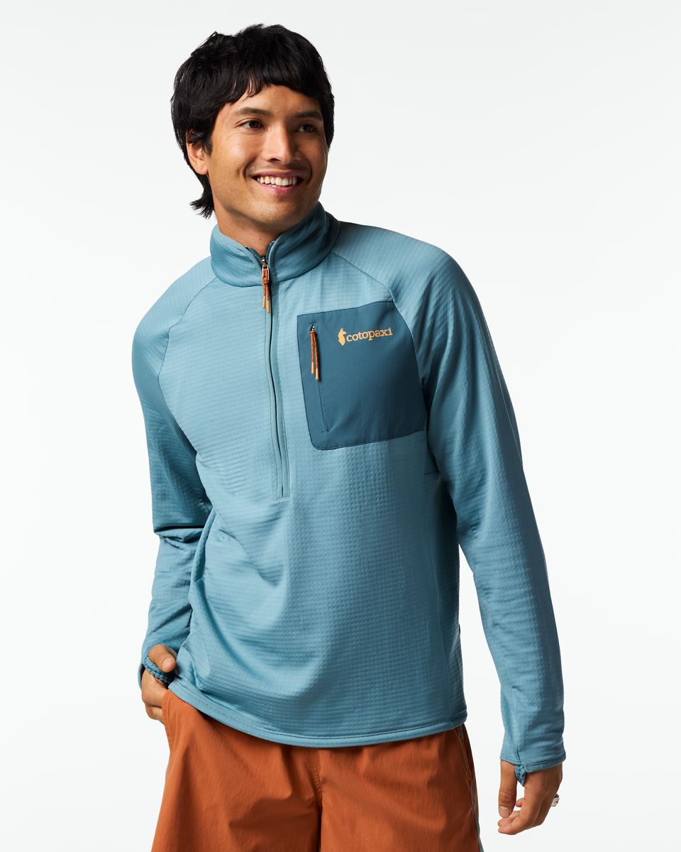 Otero Fleece Half-Zip Pullover - Men's - Everglade - US 2086