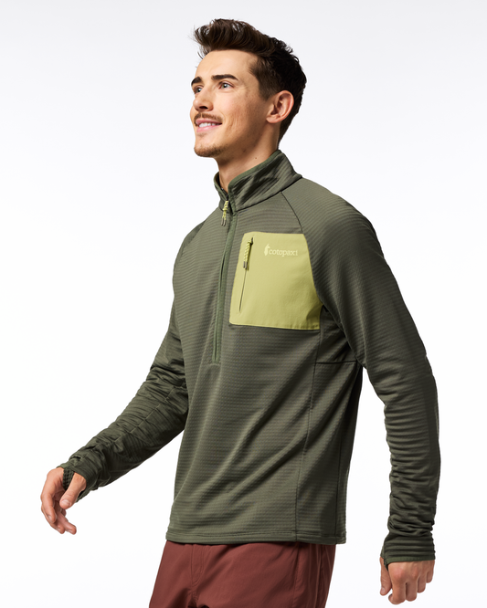 Otero Fleece Half-Zip Pullover - Men's - Fatigue - US 2813
