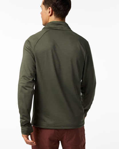 Otero Fleece Half-Zip Pullover - Men's - Fatigue - US 5194