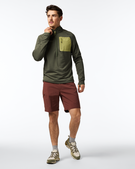 Otero Fleece Half-Zip Pullover - Men's - Fatigue - US 2813