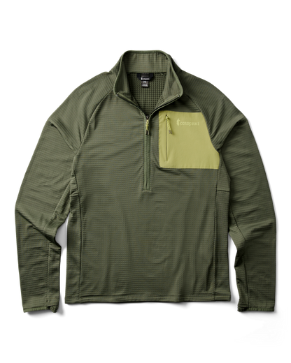 Otero Fleece Half-Zip Pullover - Men's - Fatigue - US 5194