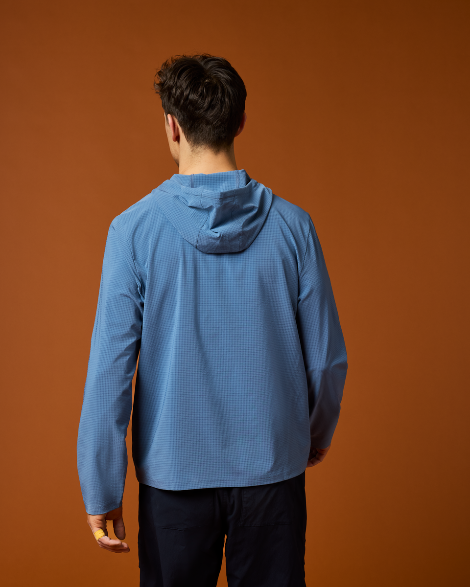 Pulso Tech Hoodie - Men's - Steel Blue - US 7459