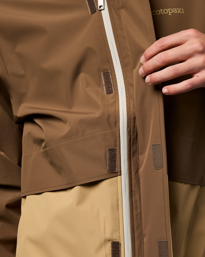 Rayu Rain Jacket - Men's - Dune/Khaki - US 3846