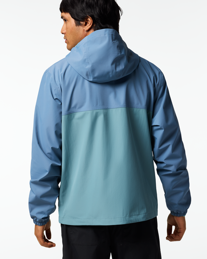 Rayu Rain Jacket - Men's - Steel Blue/Everglade - US 1191