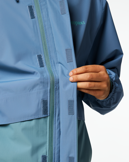 Rayu Rain Jacket - Men's - Steel Blue/Everglade - US 1191
