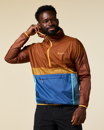 Teca Half-Zip Windbreaker - Men's - Eat More Veggies - US 1142