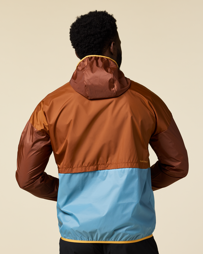 Teca Half-Zip Windbreaker - Men's - Eat More Veggies - US 1142