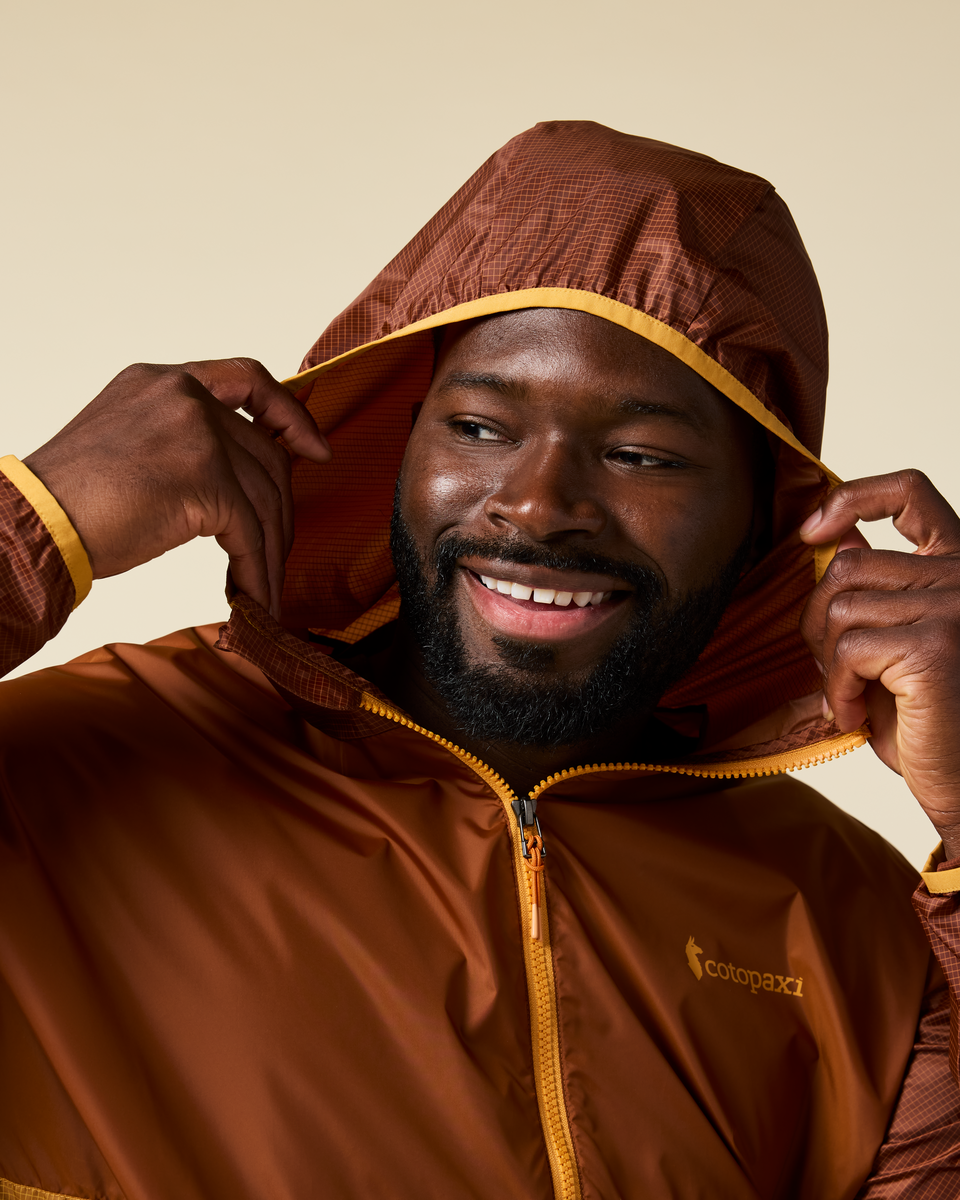 Teca Half-Zip Windbreaker - Men's - Eat More Veggies - US 1142
