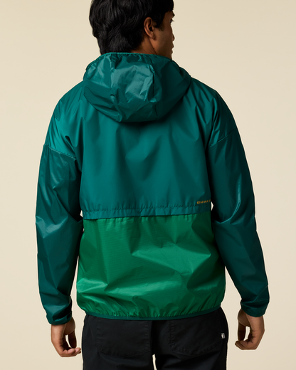 Teca Half-Zip Windbreaker - Men's - Eat More Veggies - US 1142