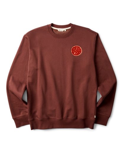Trail To Sea Crew Sweatshirt - Men's - Sepia - US 1041
