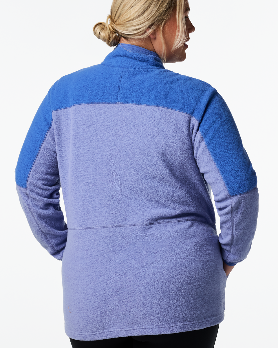 Abrazo Fleece Full-Zip Jacket - Women's - Azure/Aster - US 1342