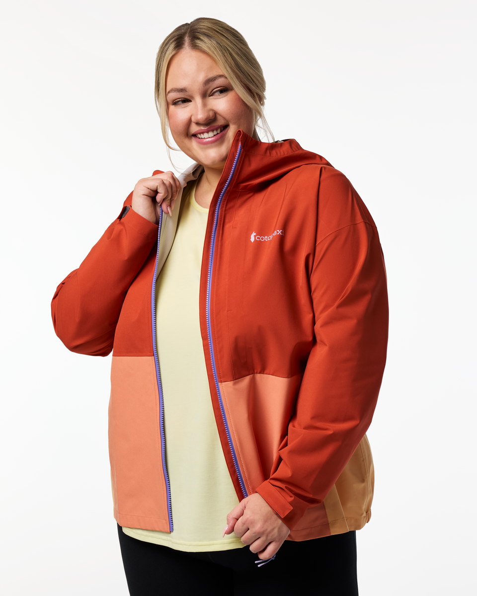 Cielo Rain Jacket - Women's - Chimayo/Grapefruit - US 3685