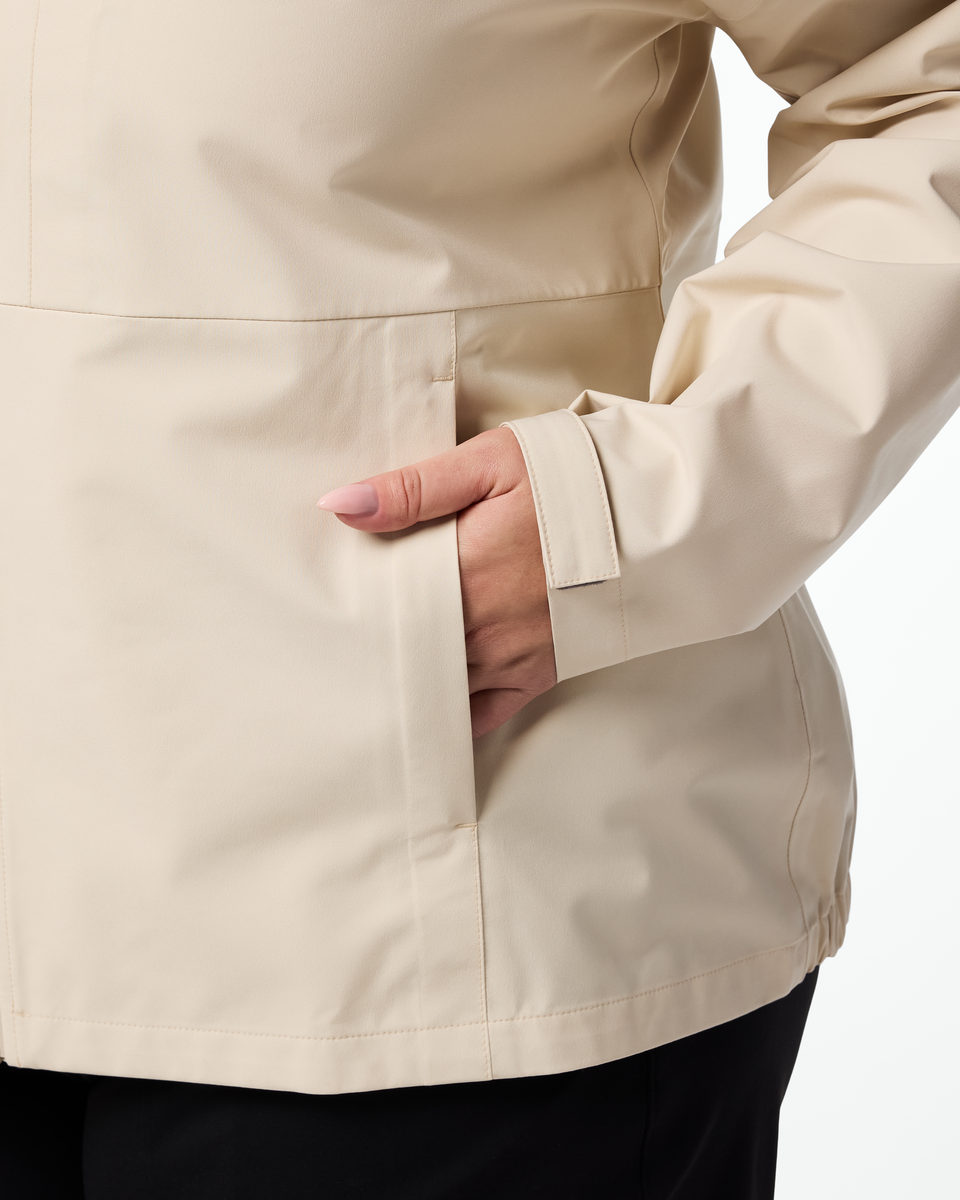 Cielo Rain Jacket - Women's - Cotopaxi Cream - US 4869