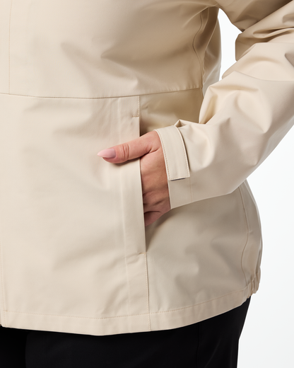 Cielo Rain Jacket - Women's - Cotopaxi Cream - US 4869