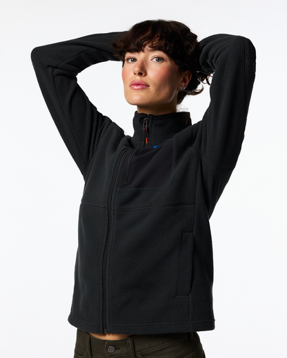 Abrazo Fleece Full-Zip Jacket - Women's - Cotopaxi Black - US 9853