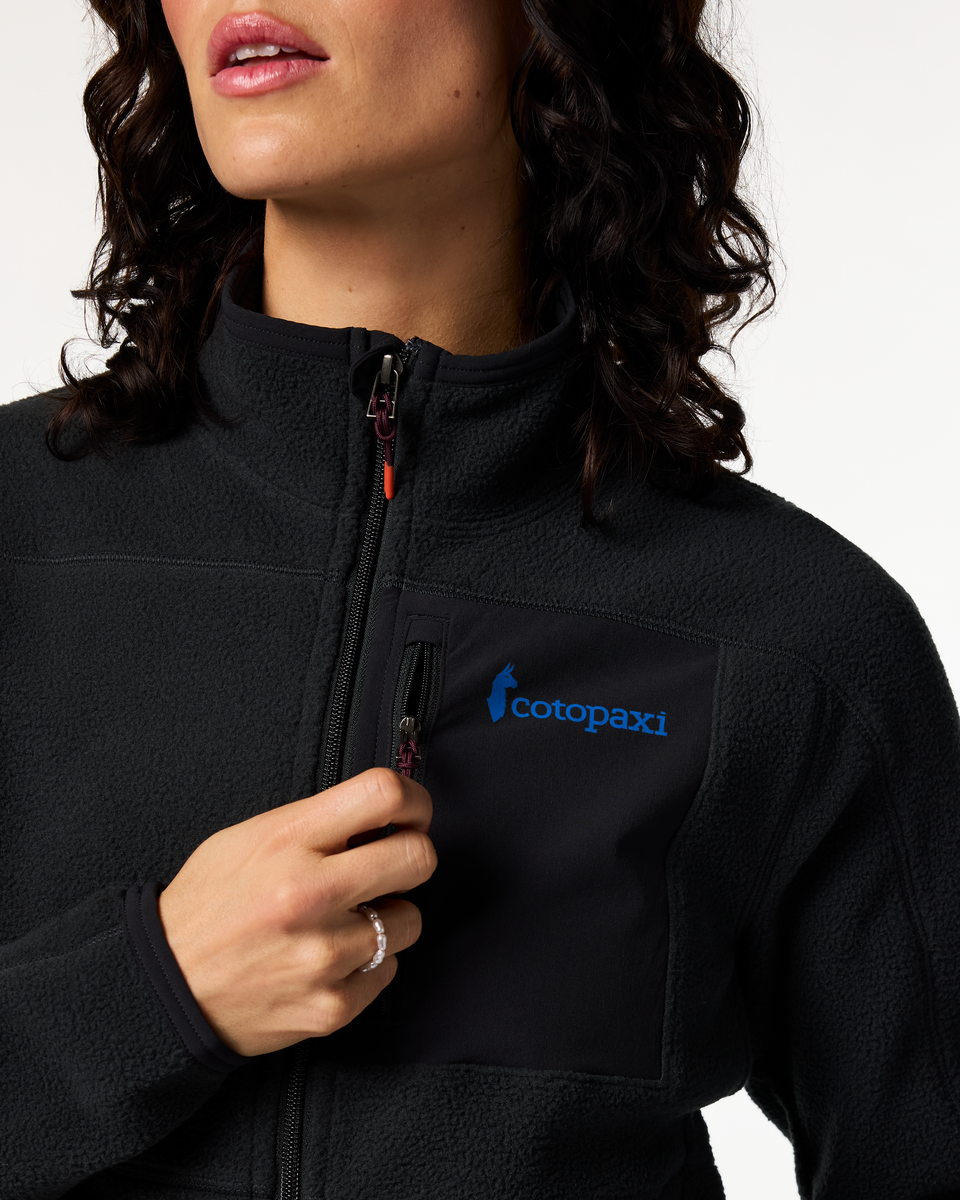 Abrazo Fleece Full-Zip Jacket - Women's - Cotopaxi Black - US 9853
