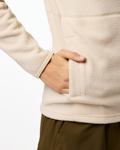 Abrazo Fleece Full-Zip Jacket - Women's - Khaki/Cream - US 8783
