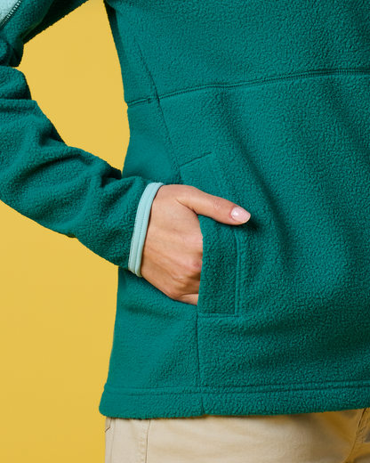 Abrazo Fleece Full-Zip Jacket - Women's - Tide Pool/Malachite - US 3004
