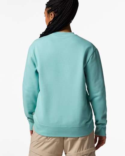 Adventure Gear Crew Sweatshirt - Women's - Tide Pool - US 6979