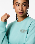 Adventure Gear Crew Sweatshirt - Women's - Tide Pool - US 6979