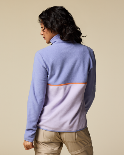 Amado Fleece Pullover - Women's - Aster/Moonbeam - US 9119