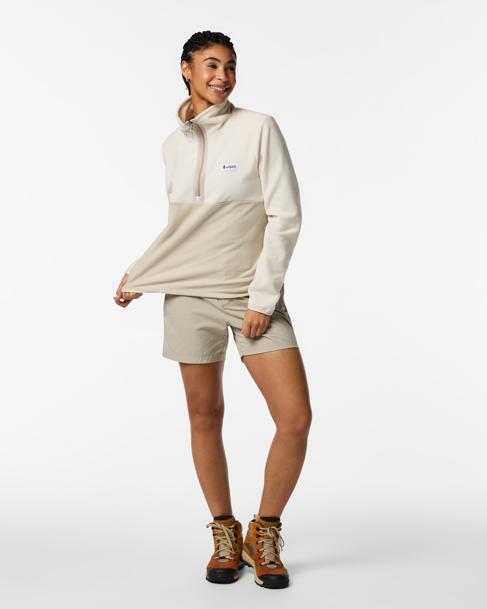 Amado Fleece Pullover - Women's - Chalk/Mineral - US 7929