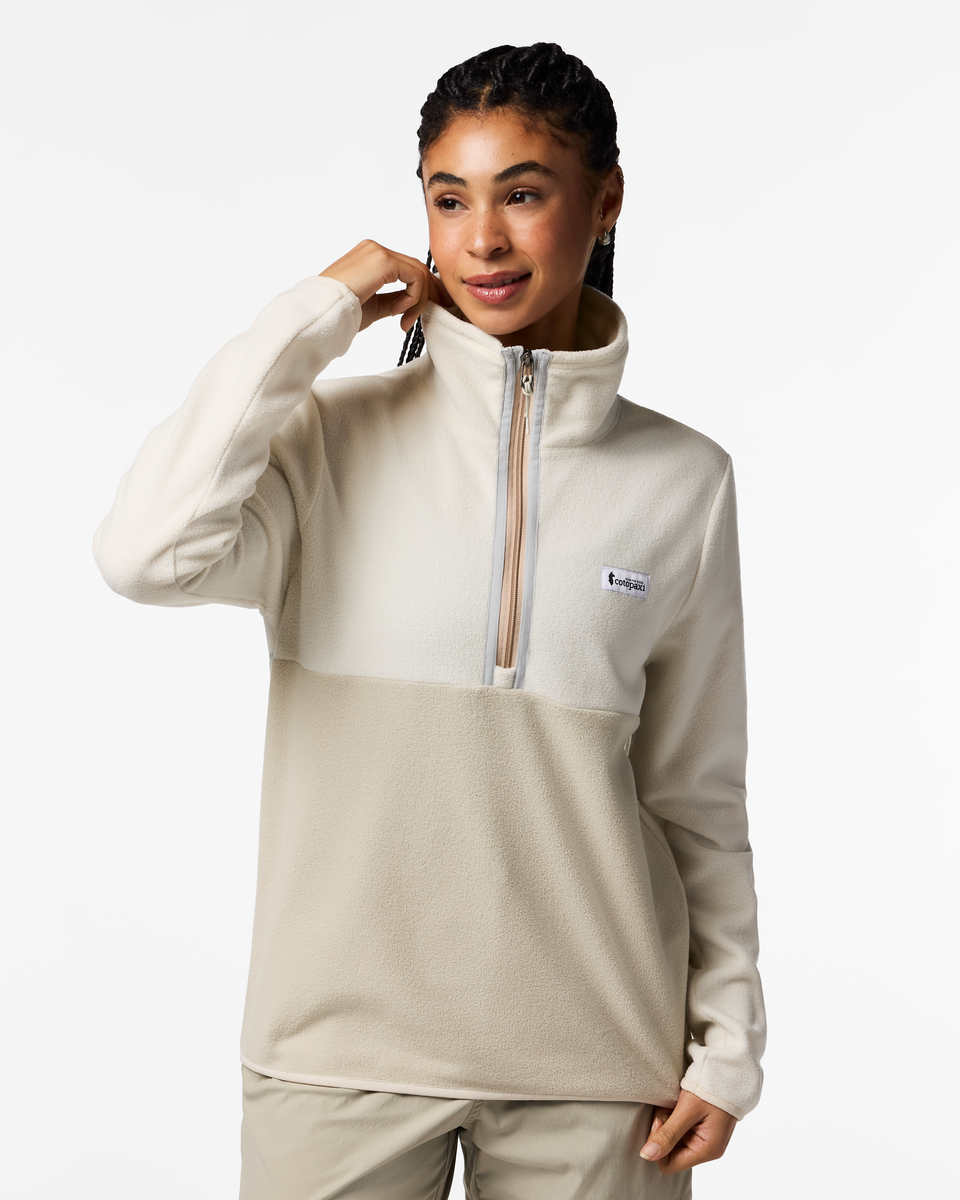 Amado Fleece Pullover - Women's - Chalk/Mineral - US 7929