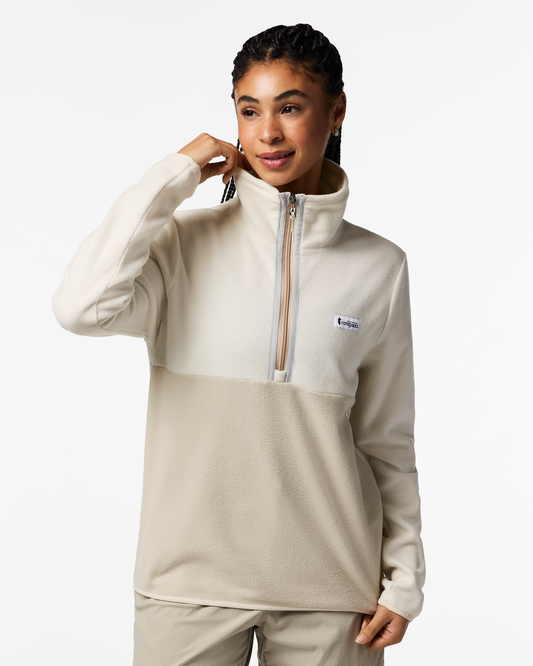 Amado Fleece Pullover - Women's - Chalk/Mineral - US 7929