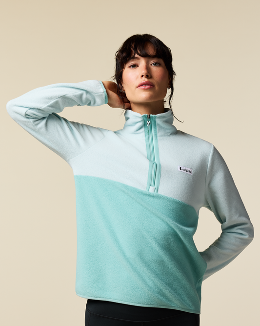 Amado Fleece Pullover - Women's - Surf/Tide Pool - US 3234